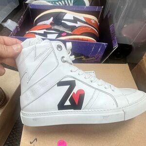 Zaria & Voltaire High Top Shoes